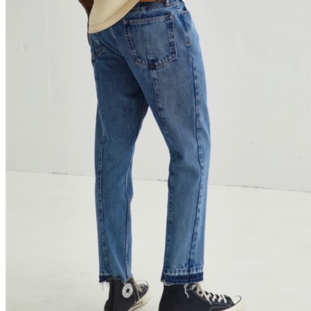 BDG Dad Jean — Pieced Medium Wash 30/32